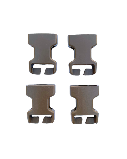 Female Split Bar Buckles - 1"