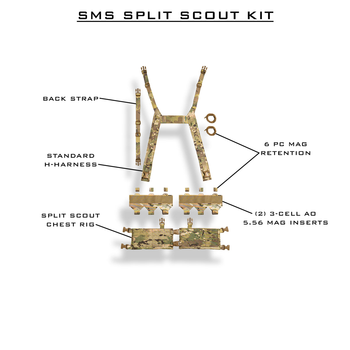Splid Kit Split Scout Kit – Tracer Tactical