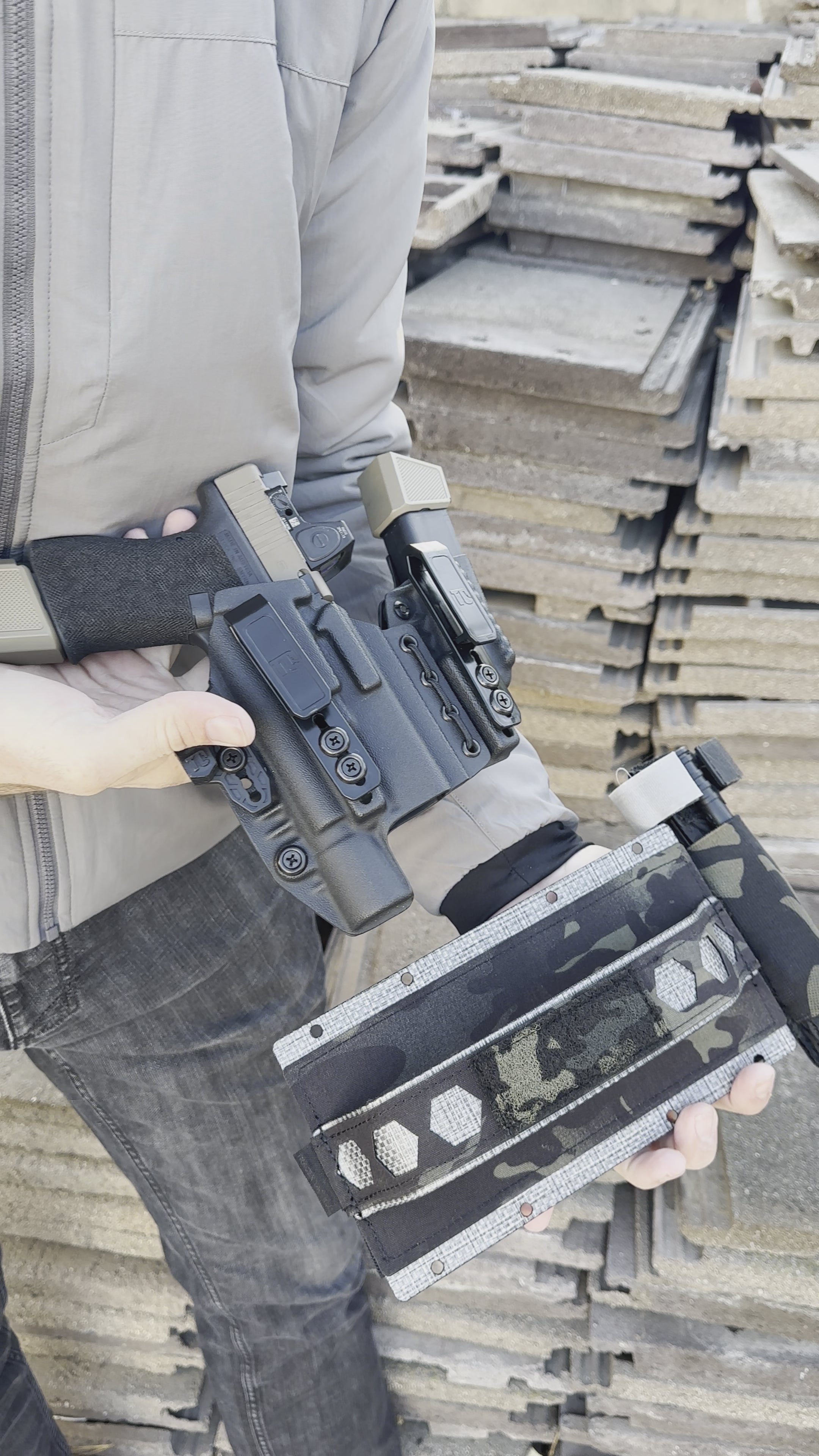 Appendix Holster Mounting Panel - Large – Tracer Tactical